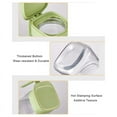 thumbnail image 4 of Condiment Jar Spice Container+Lids & Spoons,Clear Glass Condiment Canisters Pots Seasoning Box Salt Container Green, 4 of 8