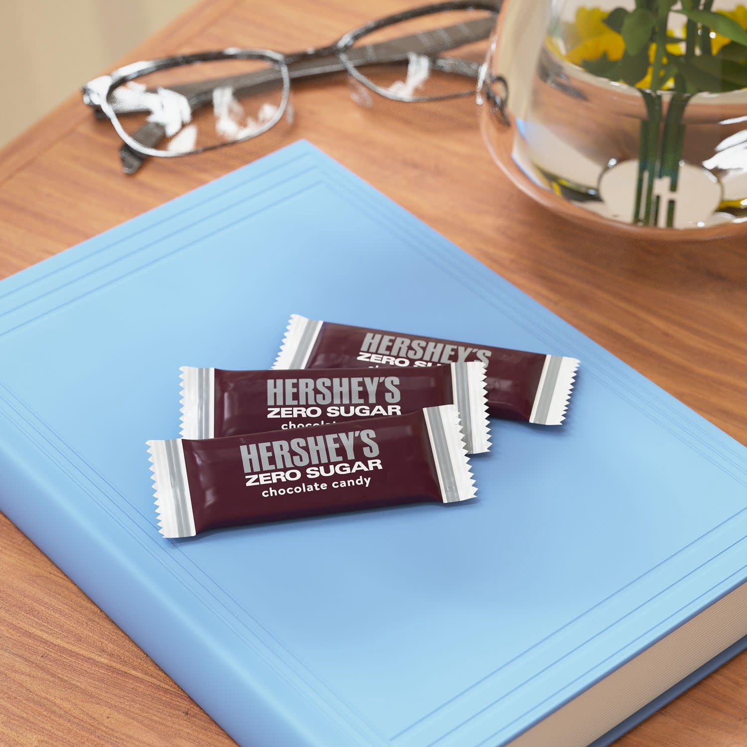 Hershey's Zero Sugar Chocolate Candy, Bag 5.1 oz