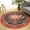 Red, variant on Lochas Vintage Bohemian Area Rug for Living Room, Retro Boho Rug Bedroom Indoor Print Carpet, 4' x 6', Orange