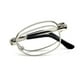 thumbnail image 2 of Guardurnaity Gafas de lectura plegables portátiles a la moda para hombres y mujeres, gafas de aumento para presbicia con marco de Metal ovalado, gafas para Gafas de lectura 150 grados Guardurnaity YJ1196-02, 2 of 6