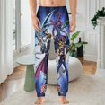 thumbnail image 2 of Yu-Gi-Oh Mens PJ Pajama Pants Bottoms Lounge Pants Sleepwear PJs with Pockets, 2 of 7