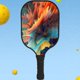 thumbnail image 1 of Paleta De Bolas De Pepinillo Pickle Ball Paddle High Grit & Spin Regalos ligeros de fibra de carbono para principiantes, 1 of 8