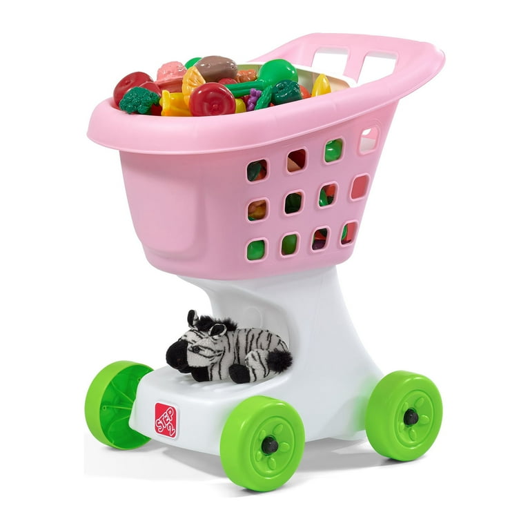 Step2 Little Helper s Pink Toddler Plastic Shopping Cart for Girls