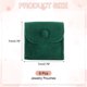 thumbnail image 2 of Bolsas de joyería de terciopelo de 3x3 pulgadas Uxcell, bolsas de regalo con botón a presión para almacenamiento de joyería, verdes 6 piezas, 2 of 6