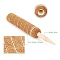 thumbnail image 3 of MIXFEER 3Pcs 450mm Coir Totem Pole Moss Stick Fibre Plant Climbing Plant Support Totem Pole for Plant Support Extension, 3 of 7