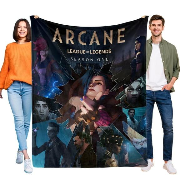 Arcane Blanket for Kids, Soft Warm Flannel Throw Blanket for Boys Girls, 30x40 Inch Small Blanket for Sofa Couch Gifts Home Decor