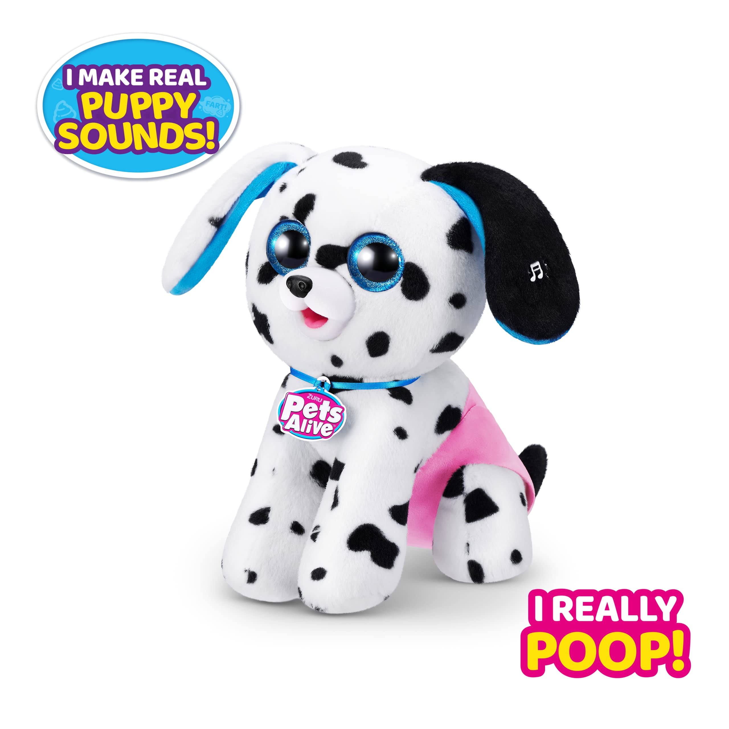 Original Zuru Pets Alive Pooping Puppies Interactive Toy Electronic Pets  Soft Plushies Surprise Puppy Animals Plush Girl Toys - AliExpress