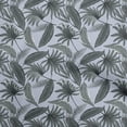 thumbnail image 1 of oneOone Cotton Silk Grayish Blue Fabric Ocean Underwater Life Sewing Fabric By The Yard Printed Diy Clothing Sewing Supplies 42 Inch Wide, 1 of 4
