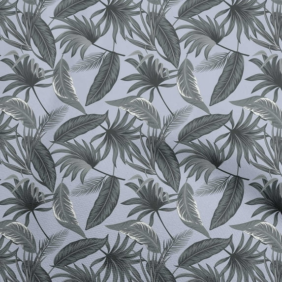 oneOone Cotton Silk Grayish Blue Fabric Ocean Underwater Life Sewing Fabric By The Yard Printed Diy Clothing Sewing Supplies 42 Inch Wide
