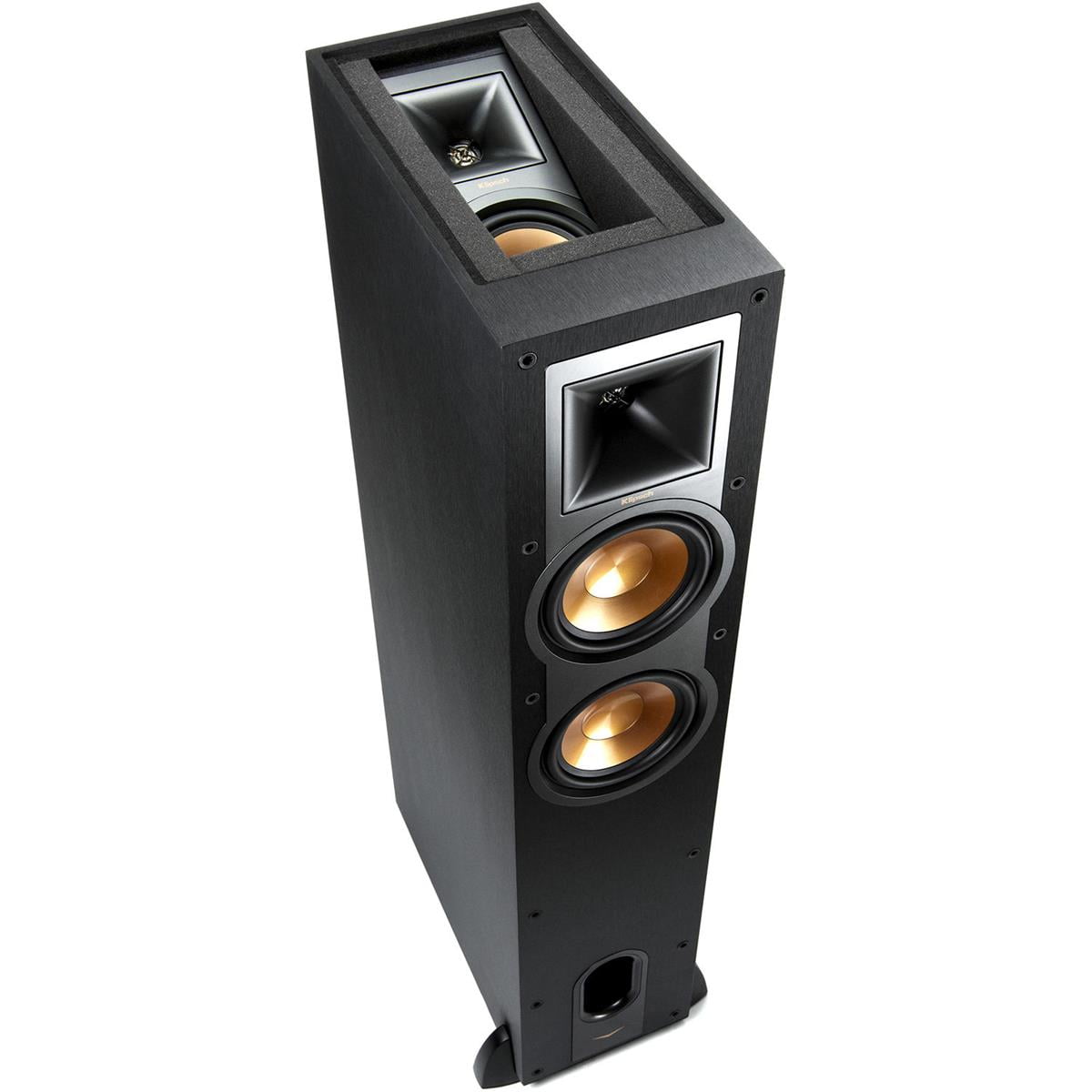 Klipsch Reference R-26FA Dolby Atmos Floorstanding Speaker (Pair) + R-12SW 12\u2033 Subwoofer \u2013 Premium Home Theater Tower & Deep Bass Sub Bundle