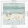 thumbnail image 5 of Art.com Sea Glass Sandbar I Art Print by Emma Scarvey, White Frame Wall Art, 38" x 38", 5 of 5