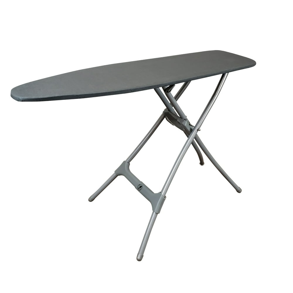 Homz Durabilt Steel Heavy Duty Ironing Board, Grey (Without Iron Rest