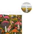 thumbnail image 5 of Yayeee Shower Curtain with Hooks 72"x72" Waterproof Fabric Bathroom Hanging Decor, Vibrant Mushroom, 5 of 5
