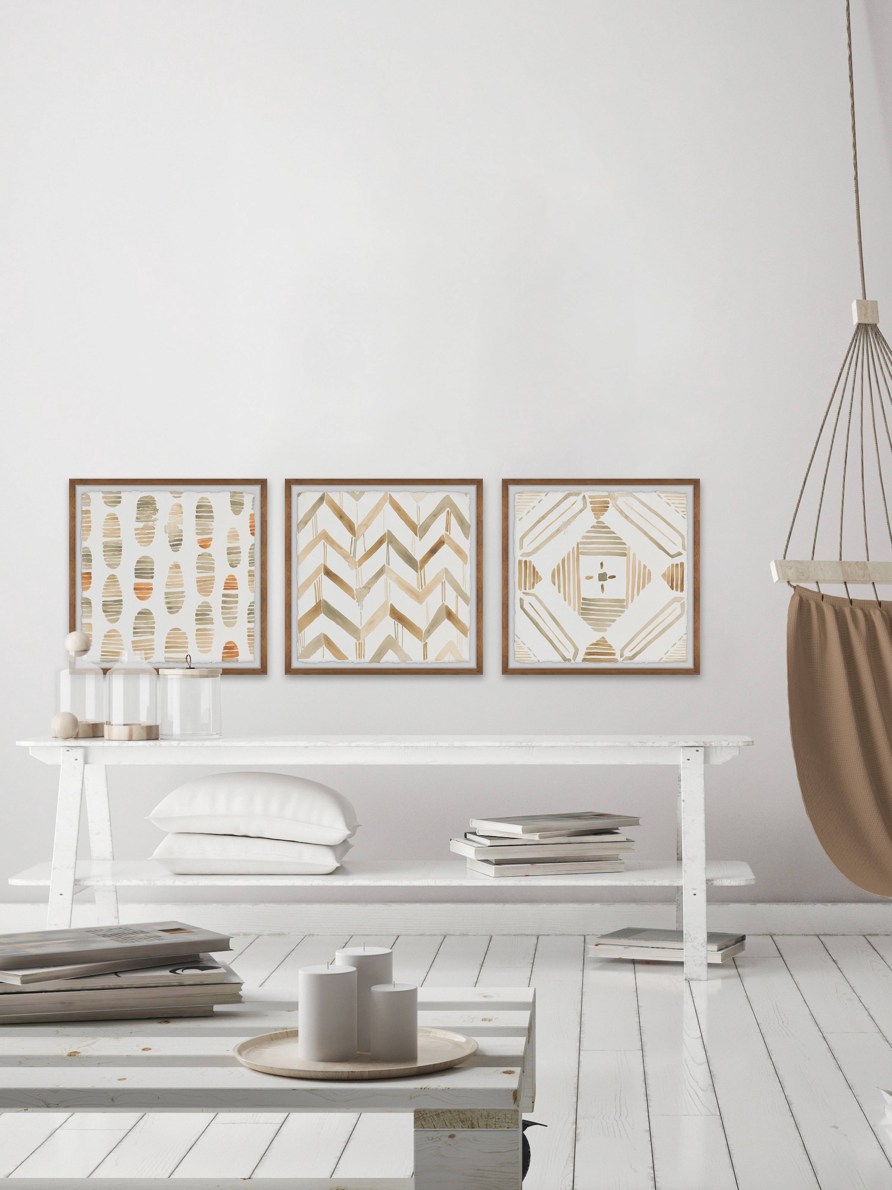 Marmont Hill All About the Lines Triptych Art Prints