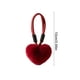 thumbnail image 5 of Accesorios de Bolso Rojo Lindo, Bufanda Diseñada en la Forma de un Corazón, 5 of 6
