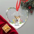 thumbnail image 5 of You were My Favorite Hello and My Hardest Goodbye Ornament, Personalized Upload Image Dog Remembrance in Heaven Ornament, Loss of A Dog Keepsake Decor 2025, Custom Name Pet Memorial Glass Ornaments, 5 of 6