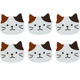 thumbnail image 1 of 6 posavasos lindo gato - Huahua MFZFUKR CPB-DE-LYY1125-1, 1 of 5