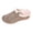 Khaki, variant on Women's Orthopedic Fuzzy Mules Clogs with Fleece Lined Casual Warm Winter Arch Support Platform Wedge Backless Walking Slip on Ankle Boots for Indoor Outdoor