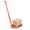 Red, variant on ToppiJoy 4Pcs Heavy Duty Machine Dolly Skate, Machinery Roller Mover with Steering Handle, Industrial Machinery Mover Rotating Roller (Red)