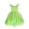 thumbnail image 5 of Disfraz de Disney Tinker Bell para niñas, disfraz de Hada Verde, vestido de princesa de fantasía, fiesta de cumpleaños, Halloween, Carnaval, ropa, 5 of 5
