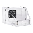 thumbnail image 2 of arctrm Acrylic Grinding Dust Box Dustproof Box Built in Lights Fully Enclosed for Table, 2 of 7