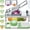 8 Blade, variant on Stainless Steel Vegetable Chopper with 4 Blades - Pro Food Chopper with Container - Veggie Salad Onion Chopper - Potato Dicer - Tomato Cutter