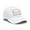 White / Pink patch, variant on . Dream Big. Adult Unisex Adjustable Cap Hat