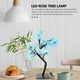 thumbnail image 2 of KAKOWELY Lámpara de árbol de rosas con alimentación USB, lámpara de mesa para dormitorio, luz LED de árbol de rosas iluminada, 2 of 5