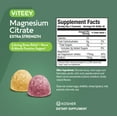 thumbnail image 6 of VITEEY Magnesium Gummies 170mg, Calm Magnesium Citrate Stress Gummies, Raspberry and Peach Flavor, 60 Ct, 6 of 6
