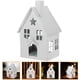 thumbnail image 3 of Candelador en forma de casa Iron Art Holder Holder Holder Holder Decoración del titular del candelabro, 3 of 5