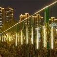 thumbnail image 5 of Meteor Shower Lights Outdoor 8Tubes LEDs Lights Connectable Falling Rain Lights Christmas Raindrop Snowfall Lights 2024 Navidad, 5 of 5