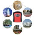 thumbnail image 3 of Porte Clé Boîte de Rangement Portable Professionnel Intérieur Immeuble de Bureaux Codé d'Usine Serrure Cas Conteneur Accessoires Rouge, 3 of 8