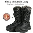 thumbnail image 3 of Tanleewa Mid-Calf Waterproof Winter Snow Boots for Women 7 Female, 3 of 8