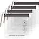 thumbnail image 1 of 4Pcs Clear TSA Approved Security Toiletry Bag Quart Size for EU UK & US Carry-on Regulations Waterproof & Leakproof Travel Bags for Liquids, 1 of 5