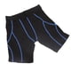 thumbnail image 3 of Men Sports Compression Shorts High Elasticity Quickly Drying Blue Stripes Breathable Fitness Shorts Blue L, 3 of 23
