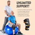thumbnail image 3 of 2 Pack Knee Support Knee Brace for Men Women, Size XL, 3 of 5