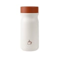 thumbnail image 2 of Tasse de Voyage en Acier Inoxydable Isolée 320 ml avec Couvercle et Poignée, Tasse à Café à Double Paroi Résistante aux Fuites pour Camping Voiture Bureau, Rose Orange Vert, 2 of 6