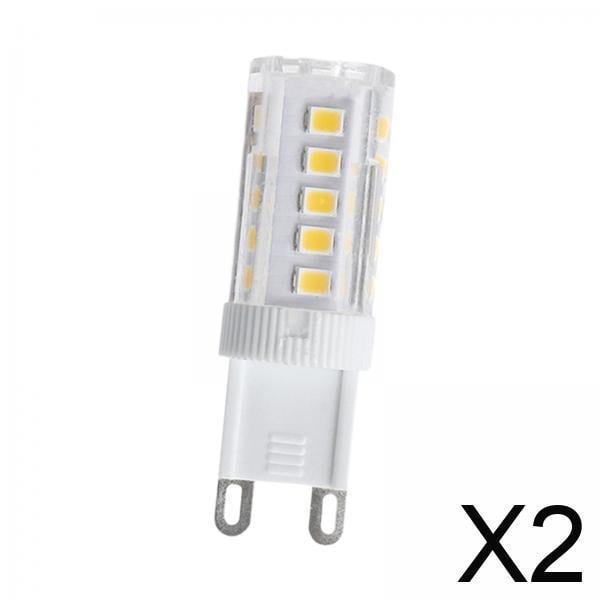 Bombillas,Bombilla con base de dos pines G9 Bombilla con base de dos pines en miniatura,Lámparas colgantes con bombillas LED G9 de 3 W para iluminación del hogar,Lámparas de gabinete