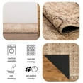 thumbnail image 2 of Keen Home Design Machine Washable Area Rugs with Non-slip Backing, Ideal for Hallway, Living Room, Bedroom, Kitchen and Laundry Room, Vintage Moroccan and Low Pile Rug - ( 5' x 7' ), 2 of 9