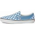 thumbnail image 5 of VANS U CLASSIC SLIP-ON UNISEX SNEAKERS - BLUE - Theory Checkerboard Heritage Blue / Men 5.5 / Women 7 / Medium, 5 of 7