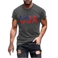thumbnail image 2 of Tops para hombre, blusas y camisas de manga corta con cuello redondo para hombre, jersey informal de moda con estampado para hombre, camiseta de manga corta con cuello redondo, blusa de poliéster para, 2 of 5