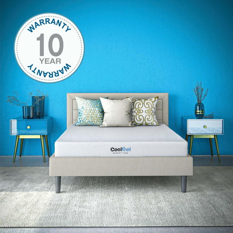 Cool gel memory foam mattress walmart deals