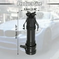 thumbnail image 3 of Unique Bargains 2 Pcs Front Left Right Headlight Washer Nozzle Sprayer Jet Fit for Volkswagen Tiguan Black, 3 of 7
