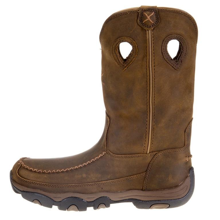 Twisted x men's 2025 distressed saddle hiker boots