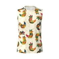 thumbnail image 6 of Picia Boho Chicken mens Cotton Tank Undershirts , Moisture-wicking Ribbed Tanks, Lightweight Cotton Tank Undershirts-XX-Large, 6 of 8