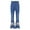 Type E, variant on iEFiEL Kids Girls Flared Jeans Casual High Waist Ripped Denim Pants Bell Bottoms Trousers Type D 150/5XL