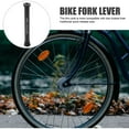 thumbnail image 3 of Raindrops Cylindrical Bike Fork Axle Skewer Sturdy Thru Axle Black Secure Connection 1Set, 3 of 8