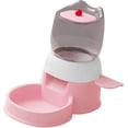 thumbnail image 1 of Comedero automático para mascotas con capacidad de 2 litros para perros y gatos, color rosa, 1 of 5