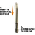 thumbnail image 3 of NEW-14Mm Back Tap Thread Metric Inserts Repair Thread Straightening Tool 640811 Car Accessories, 3 of 5