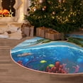 thumbnail image 5 of KLL Christmas Tree Skirt,Party Decorations Farmhouse for Christmas Decorations Holiday Party 48" -Island And Coral Reef, 5 of 6